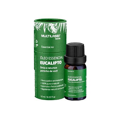 Óleo Essencial De Eucalipto Purificar 10ml Multilaser HC128