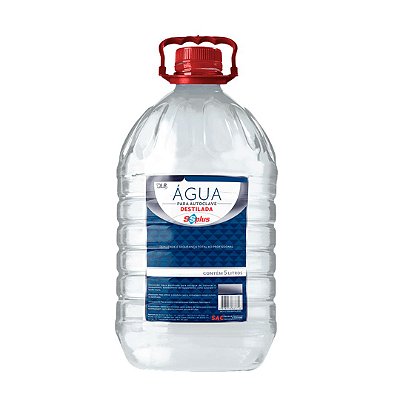 Água Destilada para Autoclave 5L - SSplus