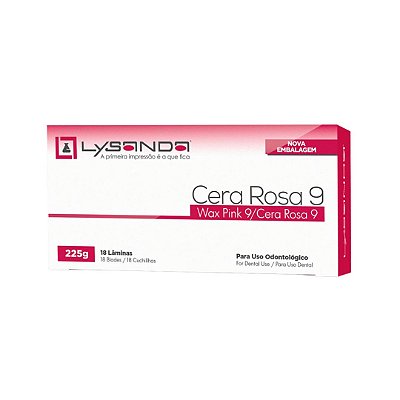 Cera 9 Rosa Lâmina Lysanda