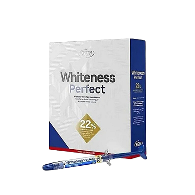 Kit Clareador Whiteness Perfect 22% com 4 Seringas FGM