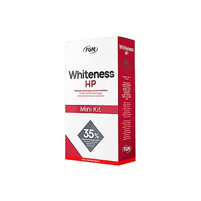 Mini Kit Clareador Whiteness HP 35% 1 Paciente FGM