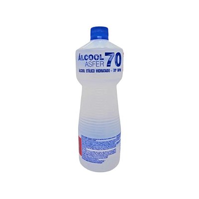 Álcool 70% 1L - Asfer Venc. 31/07/2024