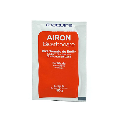 Bicarbonato de Sódio Airon Sachê 40g (UN) - Maquira