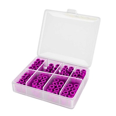 Marcador De Instrumental Silicone Pink Estojo com 60 Unidades - Maquira