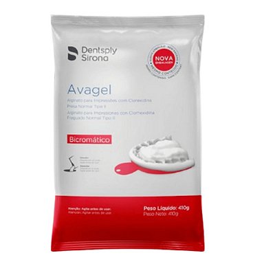 Alginato Avagel Tipo II Tutti Frutti 410g - Dentsply