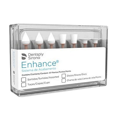 Kit de Ponta de Silicone Polimento de Resina ENHANCE - DENTSPLY