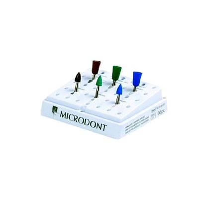 O Kit Polimento Amalgama 10218031 com 6 peças - MICRODONT