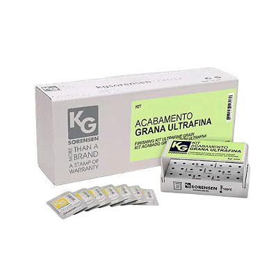 Kit Acabamento Grana Ultrafina 6008 KG Sorensen