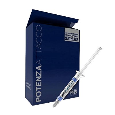 Condicionador Ácido Fosfórico 35% Potenza Attaco - 1 Seringa - PHS