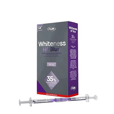 Kit Clareador Whiteness HP Blue 35% 3 Pacientes FGM