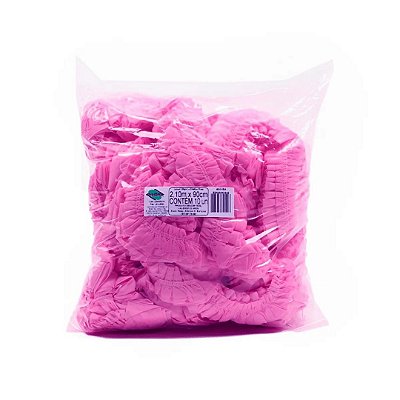 Lençol Descartável GR20 Cor Rosa Pink com Elástico 210x90 (PCT com 10un) ProtDesc