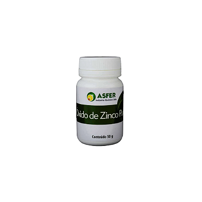 Óxido de Zinco 50g - Asfer