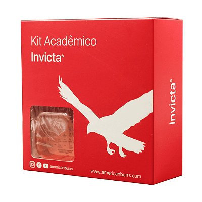 Kit Invicta Dentística - Itpac Porto Nacional-TO (17226) - AMERICAN BURRS