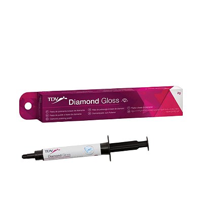 Pasta de Polimento Diamond Gloss 2g - TDV