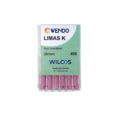 Lima Tipo K (Nº 6) 21mm - Wilcos