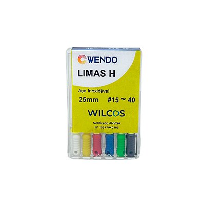 Lima Tipo Headstroem 1ª série (15-40) 25mm - Wilcos