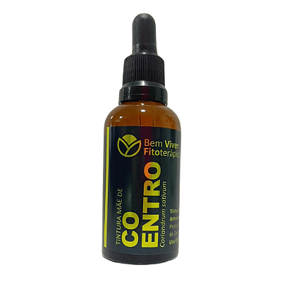 Tintura Mãe de Coentro (Coriandrum sativum) 50ml