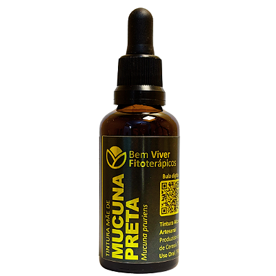 Tintura Mãe de Mucuna Preta (Mucuna pruriens) 50ml