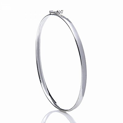 Bracelete Fio Oval - Prata 925