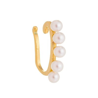 Piercing Longo Pérolas