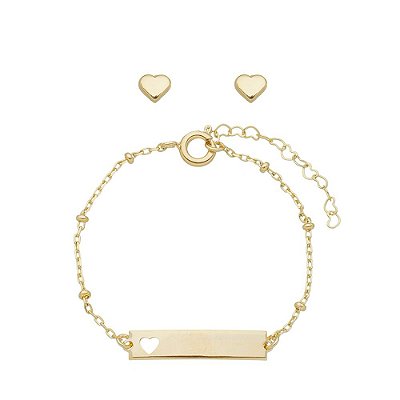 Conjunto Coração - Infantil