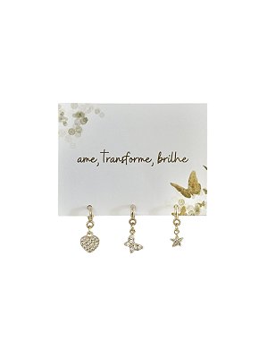 Kit Mini Pingentes - Meu Sonho