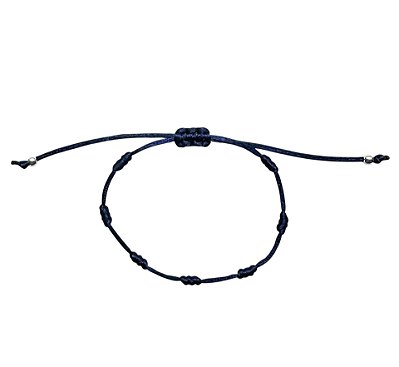 Pulseira 7 Nós Intuição - Prata 925