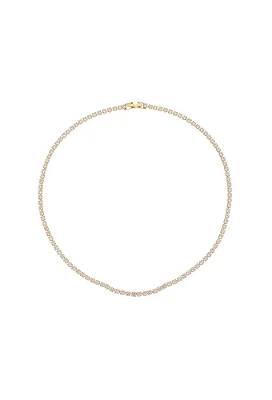 Colar Riviera Cristal Ouro