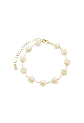 Pulseira Pérolas Moeda