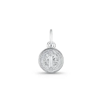 Pingente Medalha São Bento - Prata 925