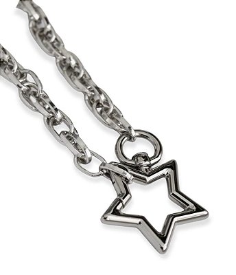 Colar Elos Duplos Estrela