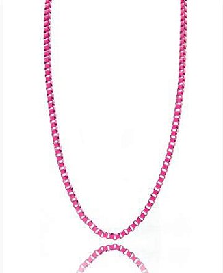 Colar Quadrado Colorido