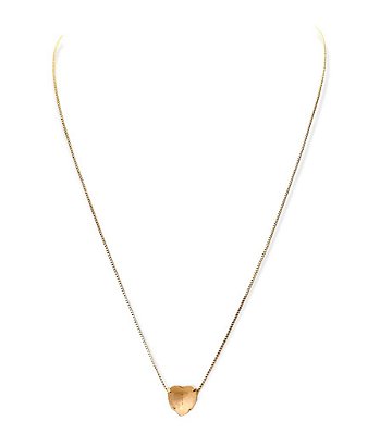 Colar Veneziana Coração Fusion