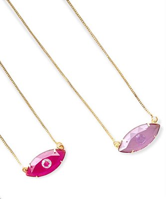 Colar Veneziana Olho Grego