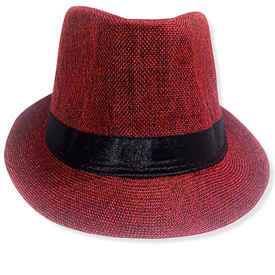 Chapéu Malandro Vermelho