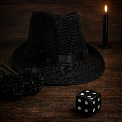 Chapéu Malandro Preto