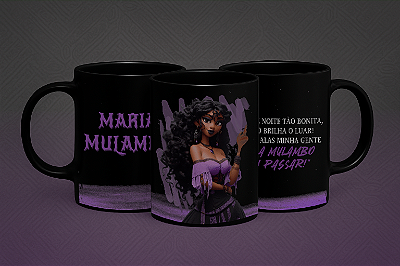Caneca Maria Mulambo - Preta