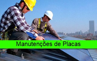 manutenção de placa solar