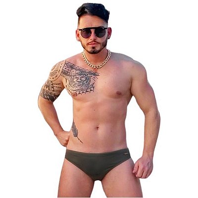 Sunga Verde Militar Cavada