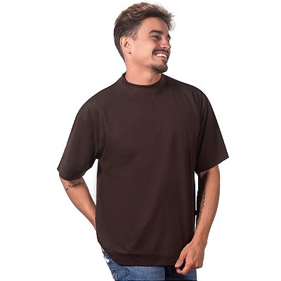 Camiseta Marrom Oversized