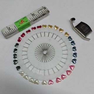 Kit Alfinete Grande + Guia Magnético + Fita Métrica 1,50m