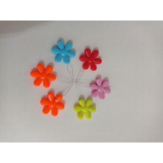 Passador de Linha em Agulha - Flor de Margarida Kit com 6 unidades