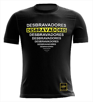 Camiseta Masculina Desbravador Triângulo Escrito - DBV 015