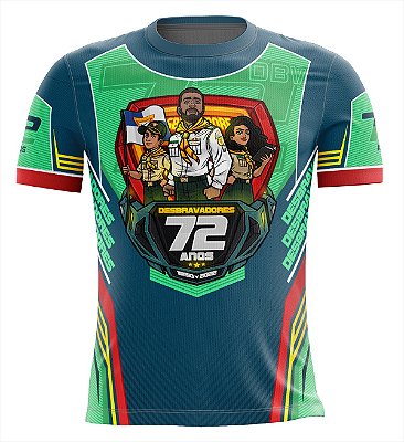 Camiseta comemorativa 72 anos Desbravador - DBV30