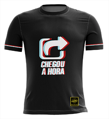 Camiseta Chegou a Hora preta