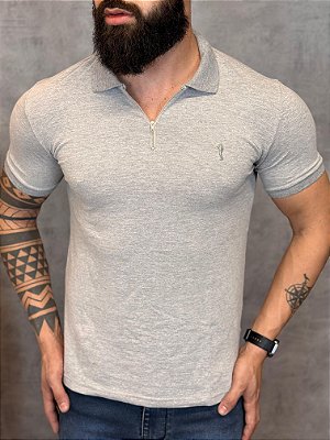 Camisa Polo Zip Off