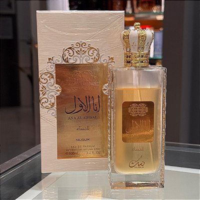 Perfume Ana Al Awwal Nusuk Golden Eau De Parfum Feminino - 100 ml