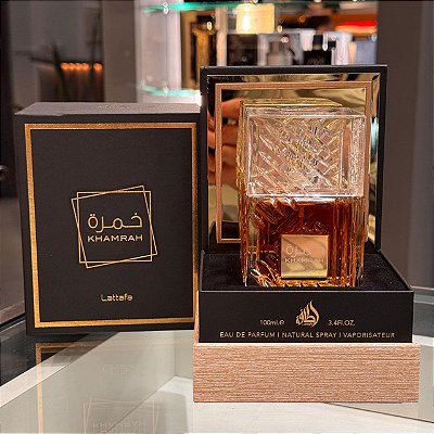 Perfume Khamrah Lattafa Eau de Parfum - Perfume Árabe Unissex