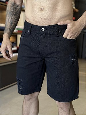 Bermuda Jeans King&Joe Rasgada Original