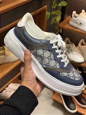 Tenis Gucci Supreme Azul